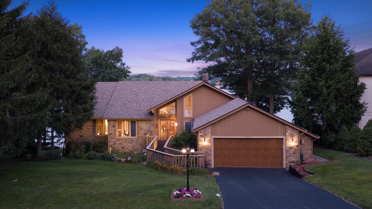 Front elevation of home