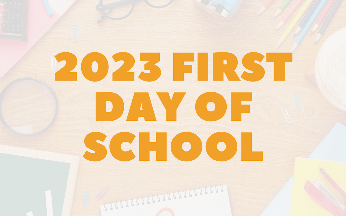 First Day of School 2023 for Central Indiana