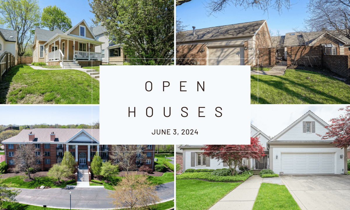 Open Houses for June 2, 2024